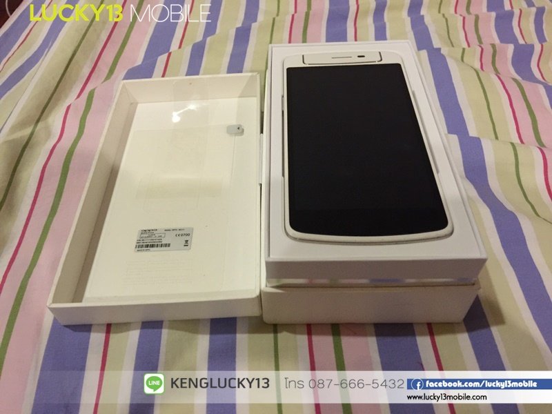 oppo n1 mini เครื่องศูนย์ครบยกกล่อง สภาพ 90%